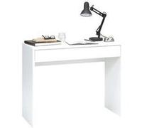 Console 1 Tiroir Design "Kherer" 100cm Blanc