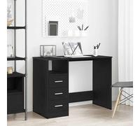 Bureau avec Tiroirs 102x50x76 cm Bois d'Ingénierie Maison Multicolore vidaXL