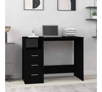 Bureau avec Tiroirs 102x50x76 cm Bois d'Ingénierie Maison Multicolore vidaXL