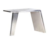 Bureau Aviator Métal Table à Ecrire Table d'Ordinateur Informatique vidaXL