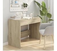 Bureau Beige, CLOUD, Table à écrire, Pour 1 personne, Chêne sonoma 101x50x76,5 cm ,bois d'ingénierie BBB438