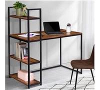 Bureau bibliothèque dayton plateau effet vieilli design industriel G