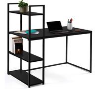 Bureau bibliothèque DELSON noir design industriel