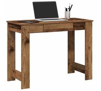 Bureau vidaXL Vieux bois 100x45x75 cm Bois d’ingénierie 860434 G