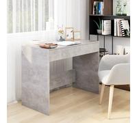 Bureau Blanc 101x50x76,5 cm Aggloméré Table d'Ordinateur Informatique vidaXL