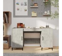 Bureau Blanc 140x50x75 cm Bois d'Ingénierie Table de Travail Ordinateur vidaXL