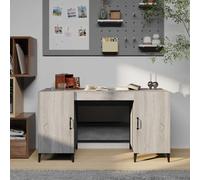 Bureau Blanc 140x50x75 cm Bois d'Ingénierie Table de Travail Ordinateur vidaXL