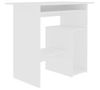 vidaXL Bureau blanc 80 x 45 x 74 cm aggloméré