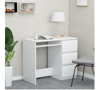 Bureau Blanc 90x45x76 cm Aggloméré