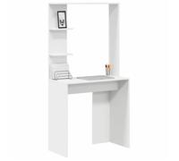 Bureau Blanc, CLOUD, Table à écrire, Pour 1 personne, Blanc 78,5x37x154,5 cm ,bois d'ingénierie BBB890