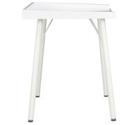 Bureau Blanc, CLOUD, Table à écrire, Pour 1 personne, Blanc 90x50x79 cm BBB13