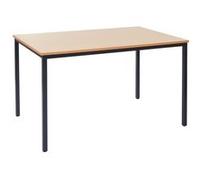 Bureau Braila, table de conférence / seminaire, 120x80cm aspect hêtre Marron G
