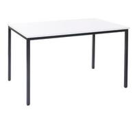 Bureau Braila, table de conférence / seminaire, 120x80cm blanc Blanc G