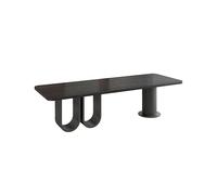 Bureau Bureau Bureau Bois Massif Noir Fournitures de bureau pour PDG Bureau, établi simple pour un gestionnaire, table d'étude à domicile Vanity Desk Gaming Desk Bureau Bureau Bureau de bureau (180 x