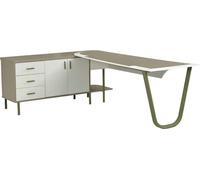 Bureau Bureau d'angle Secrétaire Table d'ordinateur Manager Tables