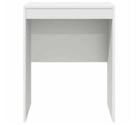 Bureau BURKE Blanc Table à écrire - 1 PERSONNE - Blanc 60x50x76 cm - BB936