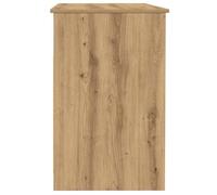 Bureau BURKE Brun Table à écrire - 1 PERSONNE - chêne artisanal 102x76x50 cm - bois d'ingénierie BB659