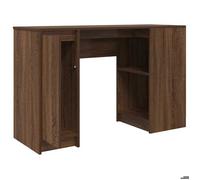 Bureau BURKE, Brun Table à écrire - 1 PERSONNE - chêne marron 120x42x76 cm - bois d'ingénierie BB800