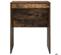 Bureau BURKE Marron Table à écrire - 1 PERSONNE - Chêne fumé 60x50x76 cm - BB940