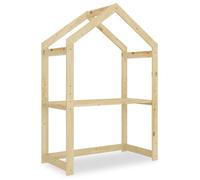 Bureau cabane enfant réglable LIA Montessori en bois massif - Coloris naturel