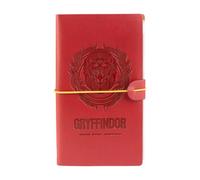 Carnet De Voyage - Harry Potter - Gryffondor - Couverture En Cuir Synthétique - 19,5 X 11,5 Cm - Mixte