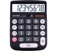 Bureau cd8185 et Home Style Calculatrice 8digit ecran LCD adapté pour Le Bureau et sur l'utilisation de Move. (Noir)