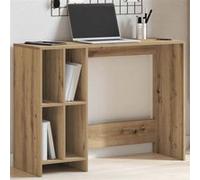 vidaXL Bureau chêne artisanal en bois d'ingénierie 102,5x35x75 cm