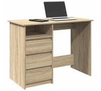 vidaXL Bureau chêne sonoma 102 x 50 x 75 cm bois d'ingénierie Marron