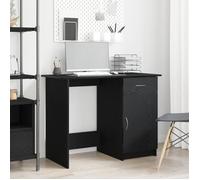 vidaXL Bureau Design contemporain Chêne noir 100×50×76 cm 1 tiroir