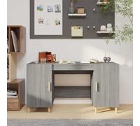 vidaXL Bureau Bois Ancien 140 x 50 x 75 cm Bois d'ingénierie
