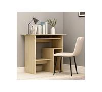vidaXL Bureau Chêne sonoma 80 x 45 x 74 cm Aggloméré 801367