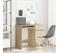 Vidaxl Bureau Chêne Sonoma 86x49x76 Cm Bois D'ingénierie