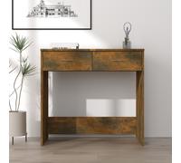 vidaXL Bureau Chêne fumé 80x40x75 cm Bois d'ingénierie 815474