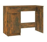 Bureau - CLOUD - chêne fumé - 100x50x75 cm - bois d'ingénierie LL147498