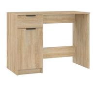 Bureau - CLOUD - Chêne sonoma - 100x50x75 cm - bois d'ingénierie LL147479