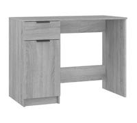 Bureau - CLOUD - Sonoma gris - 100x50x75 cm - bois d'ingénierie LL148209