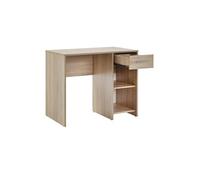 Bureau coloris Chene Cambrian - longueur 90 x profondeur 52 cm --