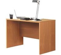 Bureau coloris merisier - longueur 120 x profondeur 60 cm -PEGANE- merisier