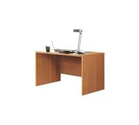 Bureau coloris merisier - longueur 150 x profondeur 75 cm -PEGANE- merisier