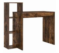 vidaXL Bureau Chêne fumé 100 x 40 x 90 cm – Bois d'ingénierie, design moderne et robuste