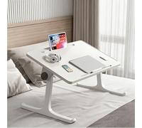 Bureau compact pliable pour les petits espaces, station de travail portable pour le travail, la lecture, la salle à manger, l'écriture ou regarder des films au lit ou sur le canapé
