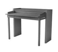 Bureau Console Extensible Mel 110cm Gris