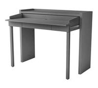 Bureau Console Extensible Mel 110cm Gris