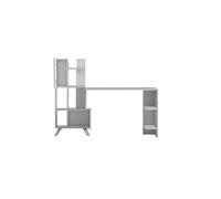 Concept Usine – Bureau contemporain KUHMO – 9 rangements – blanc
