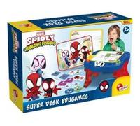 Bureau d activités pour enfants Spidey Super desk Edu games LISCIANI G