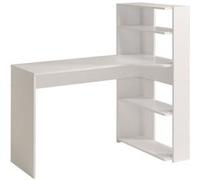 Bureau d angle contemporain PARISOT JUNE L 122 cm 1 plateau 2 tablettes