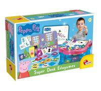 Bureau D'activités Peppa Pig Super Desk - Lisciani Giochi - 10 Jeux Éducatifs