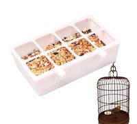 Bureau d'alimentation en Cage - Fuise d'oiseaux à 8 Voies - Feeder à Oiseaux à l'épreuve - Accessoires Bien-être Balcon Jardin terrasse intérieure
