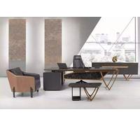 Bureau d'angle Bureau design Aménagement de bureau de luxe JVmoebel