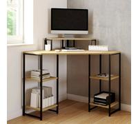 Bureau D'angle Detroit Gain De Place Bureau Informatique Avec Rangements